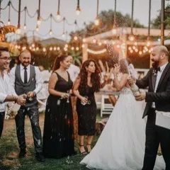 Foto da festa de casamento marcada como favorita na galeria